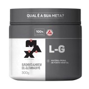 GLUTAMINA L-G 300g - MAX TITANIUM - Imunidade e Massa Muscular