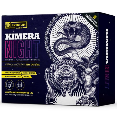 Kimera Night c/ 60 comprimidos Emagrecedor Noturno Iridium