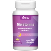 Melatonina 0,21mg com 120 cápsulas softgel Tiaraju