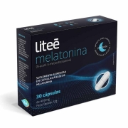Melatonina Metoxitriptamina 400mg com 30 cápsulas Litee