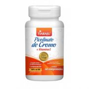 Picolinato de Cromo com Vitamina E 250mg com 60 comprimidos Tiaraju