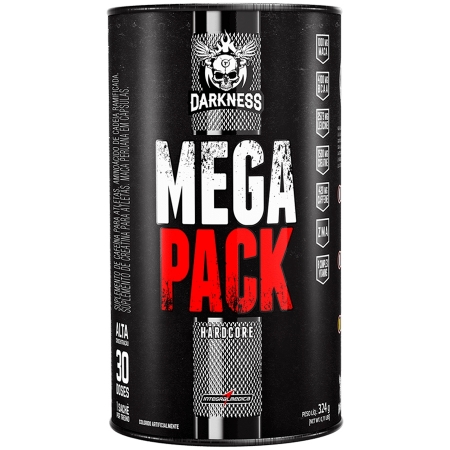 Suplemento Mega Pack Hardcore 30 Doses Integralmedica Darkness