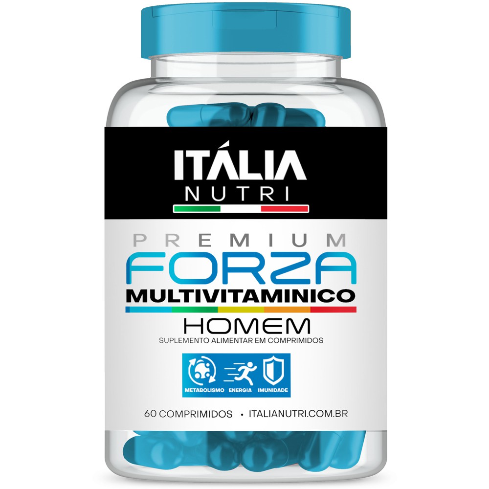 Forza Multivitaminico Homem com 60 comprimidos Italia Nutri
