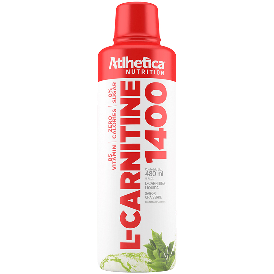 L-Carnitina 1400 Liquida 480mL Atlhetica Nutrition