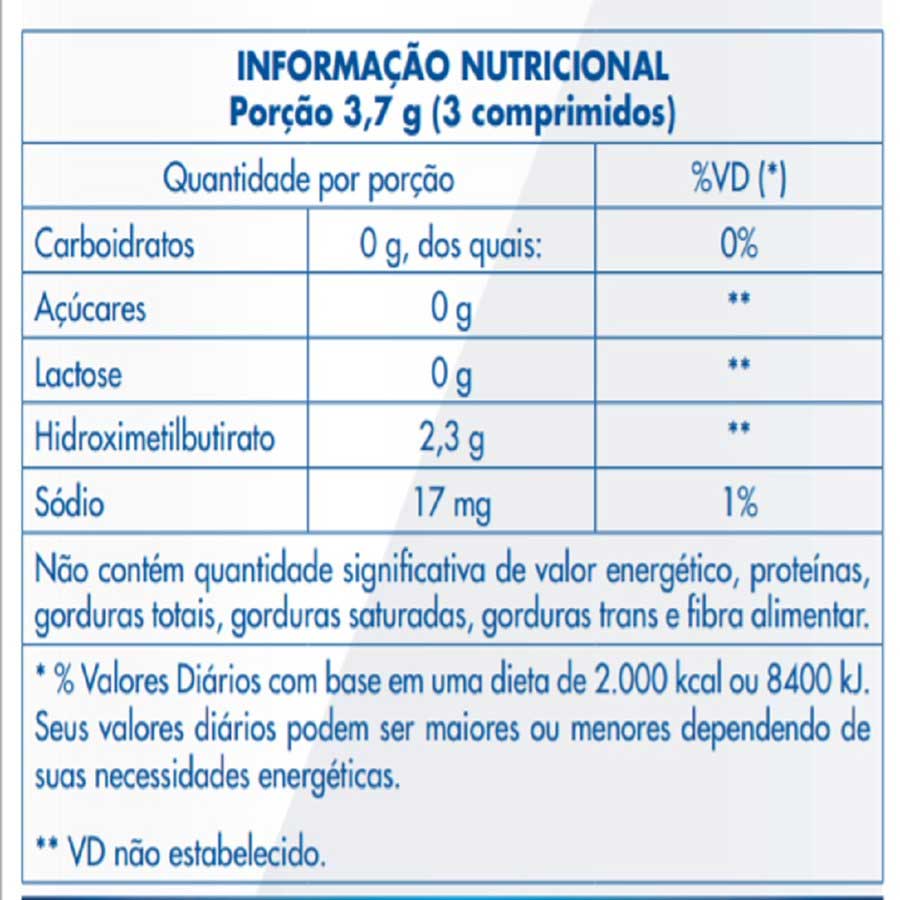 Mtor HMB Contra Sarcopenia 3,7g com 90 comprimidos Eurofarma