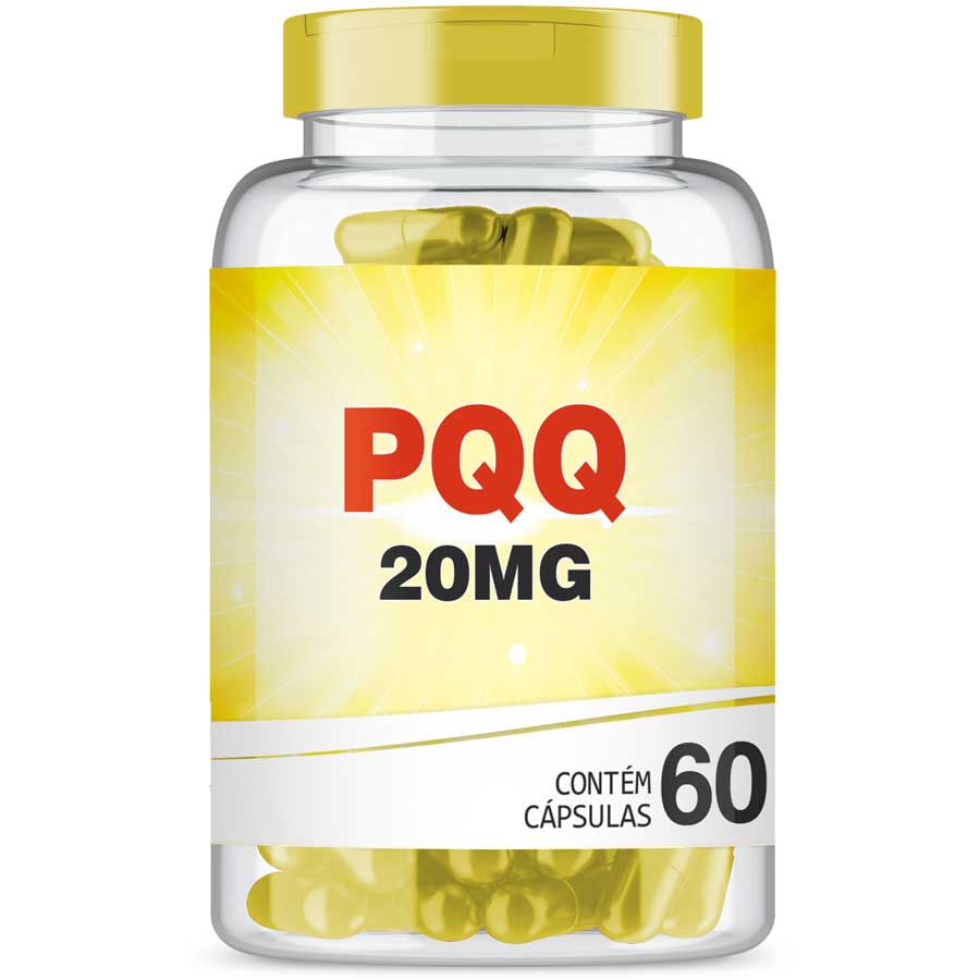 Pqq Pirroloquinolina Quinona 20mg com 60 cápsulas