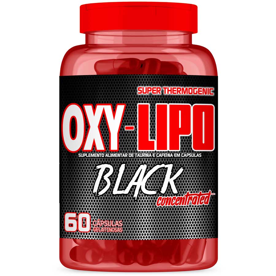 Redulipo Termogênico C/30 + Oxy Lipo Black Concentrated C/60