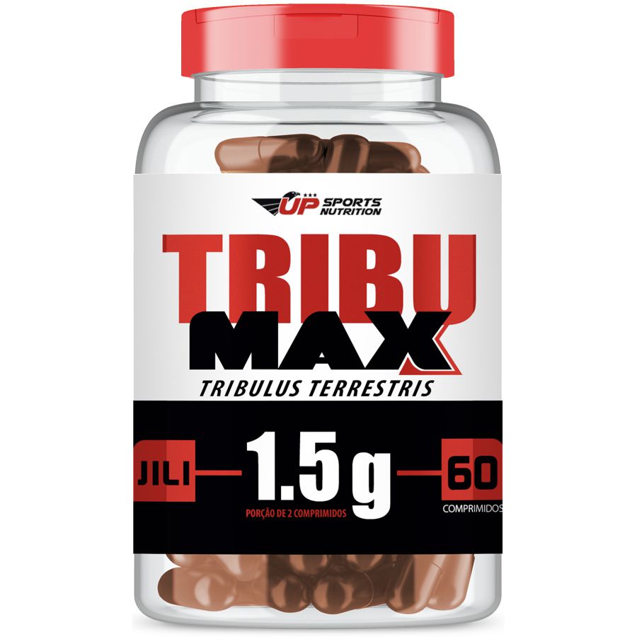 Tribu Max Tribulus Terrestris 1500mg com 60 comprimidos Up Sports Nutrition