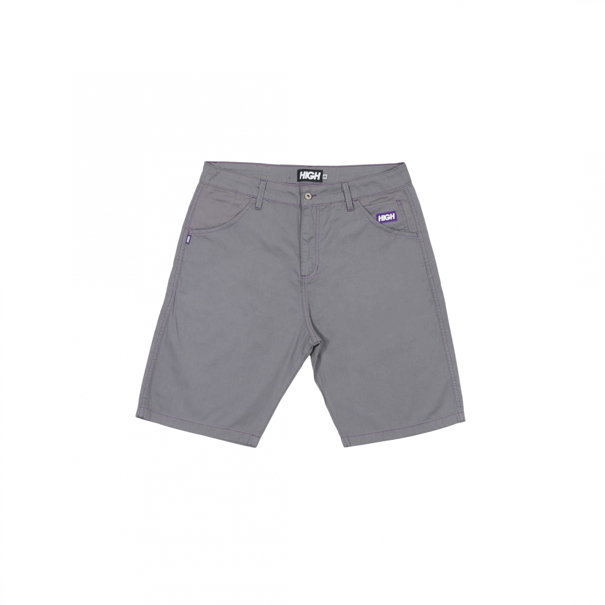 Shorts Chino Colored High "Grey/Purple"