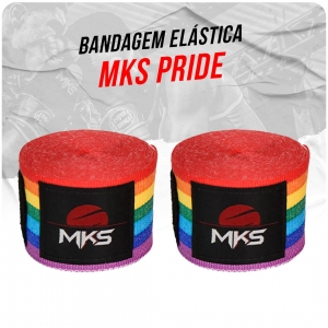 Bandagem Fita Protetora Elástica Pride MKS (Par)