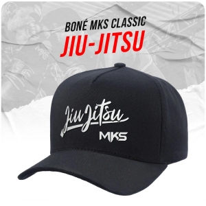 Boné MKS Classic Jiu-Jitsu Sarja Algodão Aba Curva