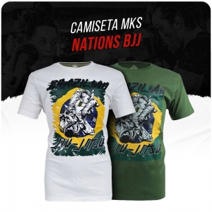 Camiseta MKS Nations BJJ