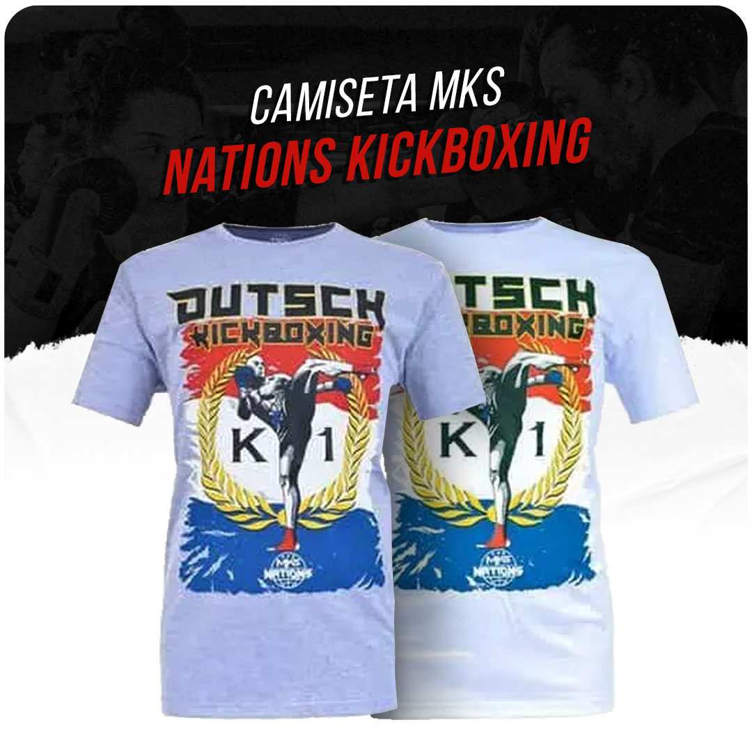 Camiseta MKS Nations Kickboxing