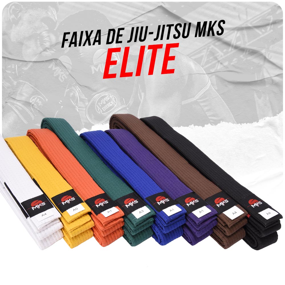 Faixa de Jiu-Jitsu Elite MKS