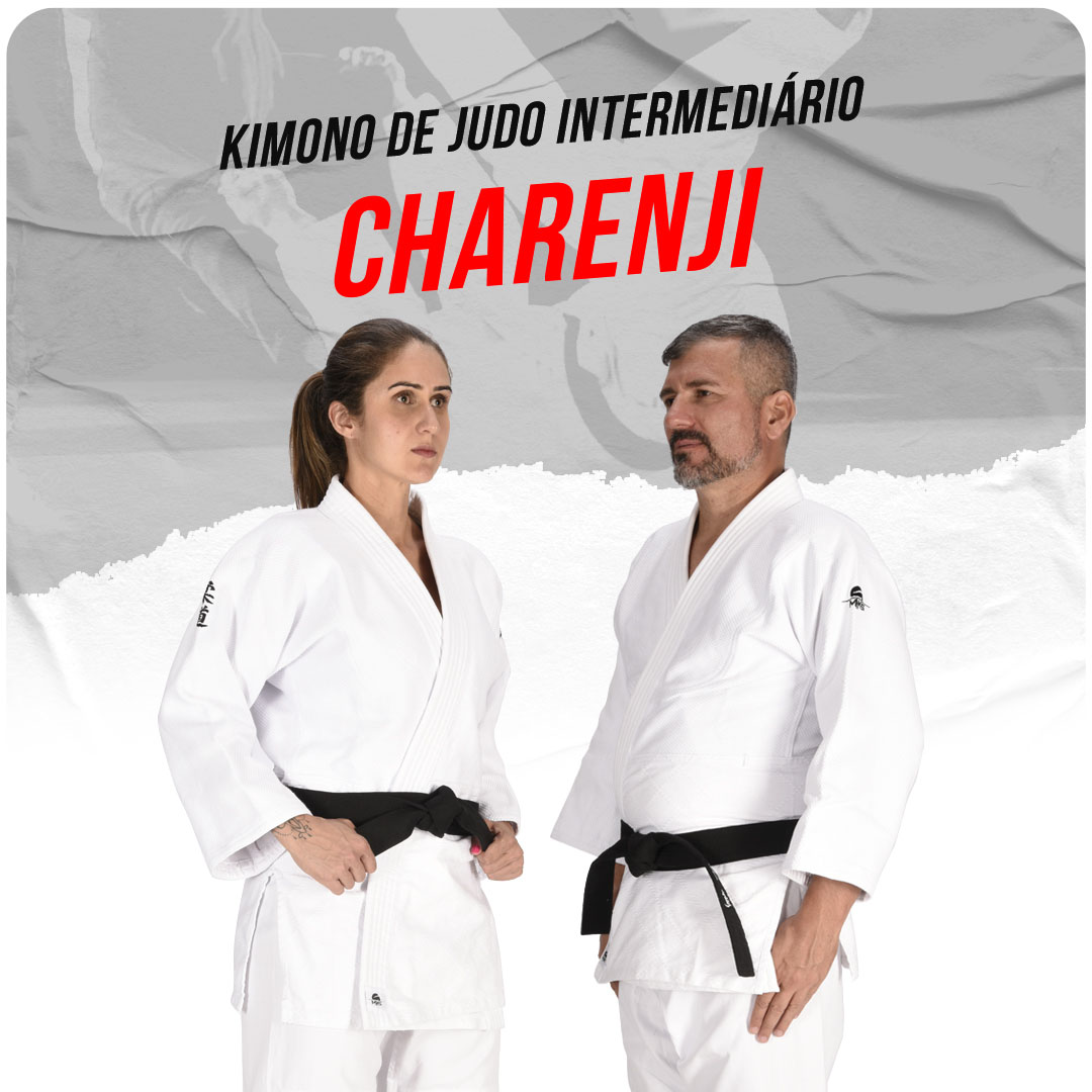 Kimono de Judo MKS Charenji Branco (Intermediário)