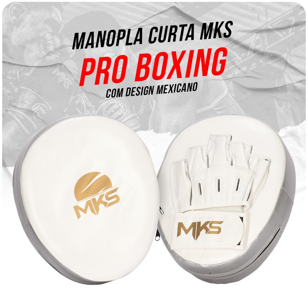 Manopla Curta MKS Focus Pad PRO BOXING Designed in Mexico