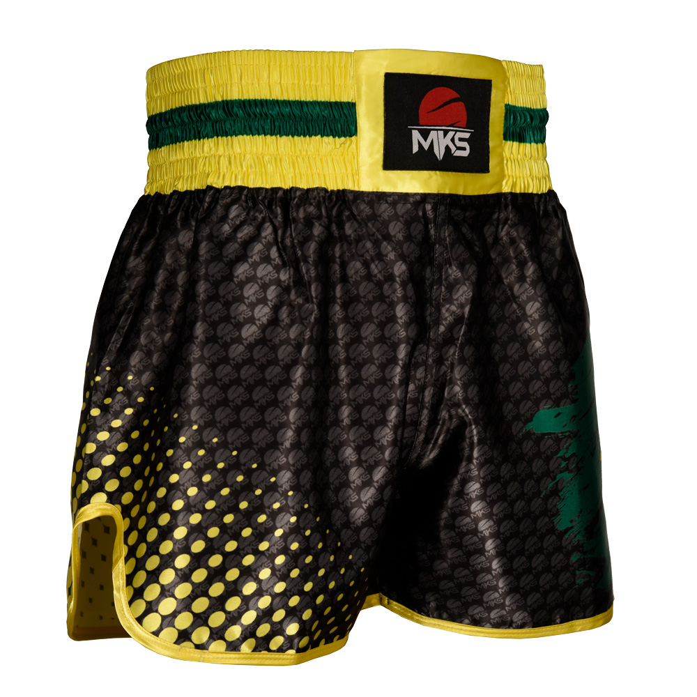 Shorts Muay Thai MKS Combat Brazilian Flag