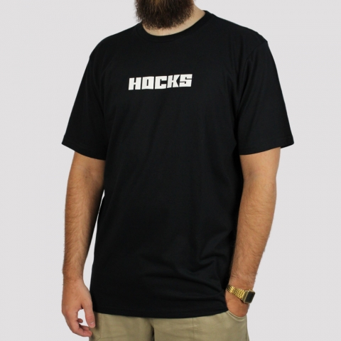 Camiseta Hocks Promo Logo - Preto