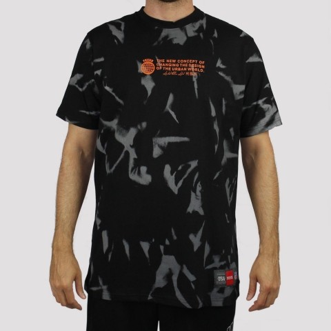 Camiseta Prison Globo - Preto/Laranja
