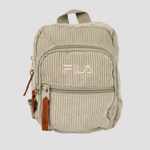 Shoulder Bag Fila Corduroy - Areia