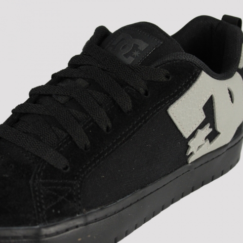 Tênis DC Shoes Court Graffik - Black/ Black