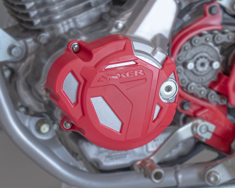 Kit Protetores Motor Quadro Bengala Honda CRF 250F - Vermelho