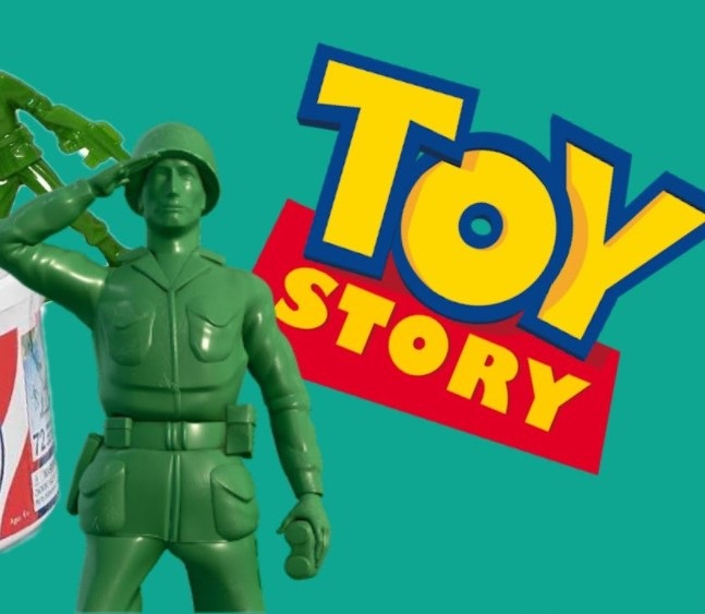 Balde De Soldados Toy Story soldadinhos brinquedo Disney