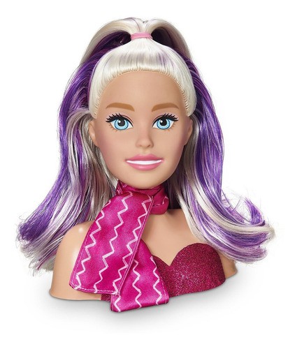 Boneca Barbie Busto Styling Head Faces Maquiagem - Puppe