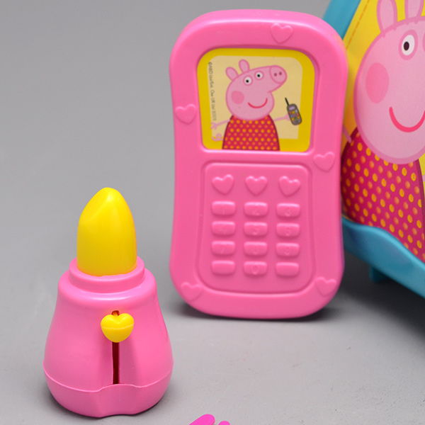 Peppa Pig Brinquedos Com Acessórios Bolsa Menina Elka