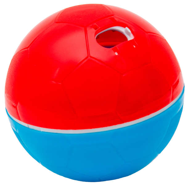 Brinquedo Comedouro Amicus Crazy Ball Vermelho e Azul