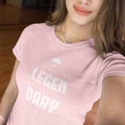 Camiseta Legendary Rosa