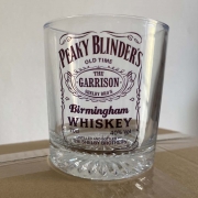 Copo de vidro whisky - Peaky Blinders