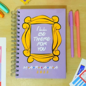 Planner 2024 Ill Be There For You Capa Personalizada