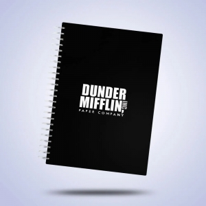 Caderno de Anotações Dunder Mifflin Capa Dura The Office