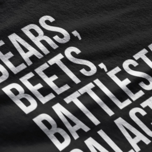 Camiseta Bears Beets Battlestar Galactica - The Office