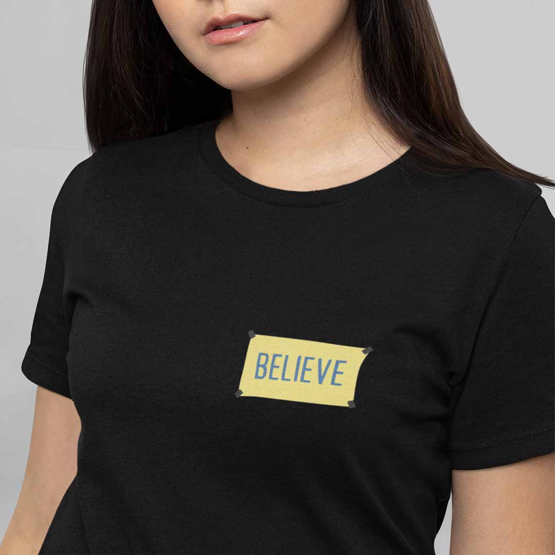 Camiseta Believe Peito