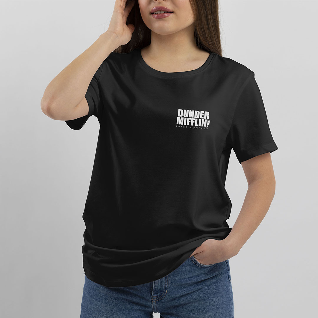 Camiseta Dunder Mifflin Peito