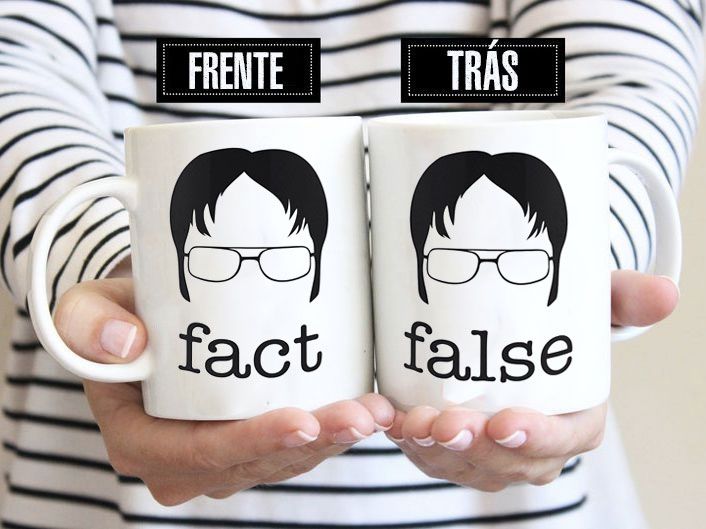 Caneca Dwight False Fact - The Office