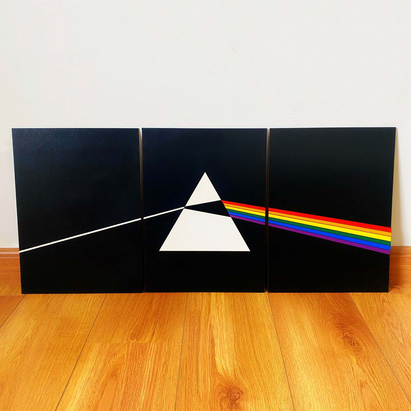 Kit Placas Alto Relevo The Dark Side Of The Moon - Pink Floyd