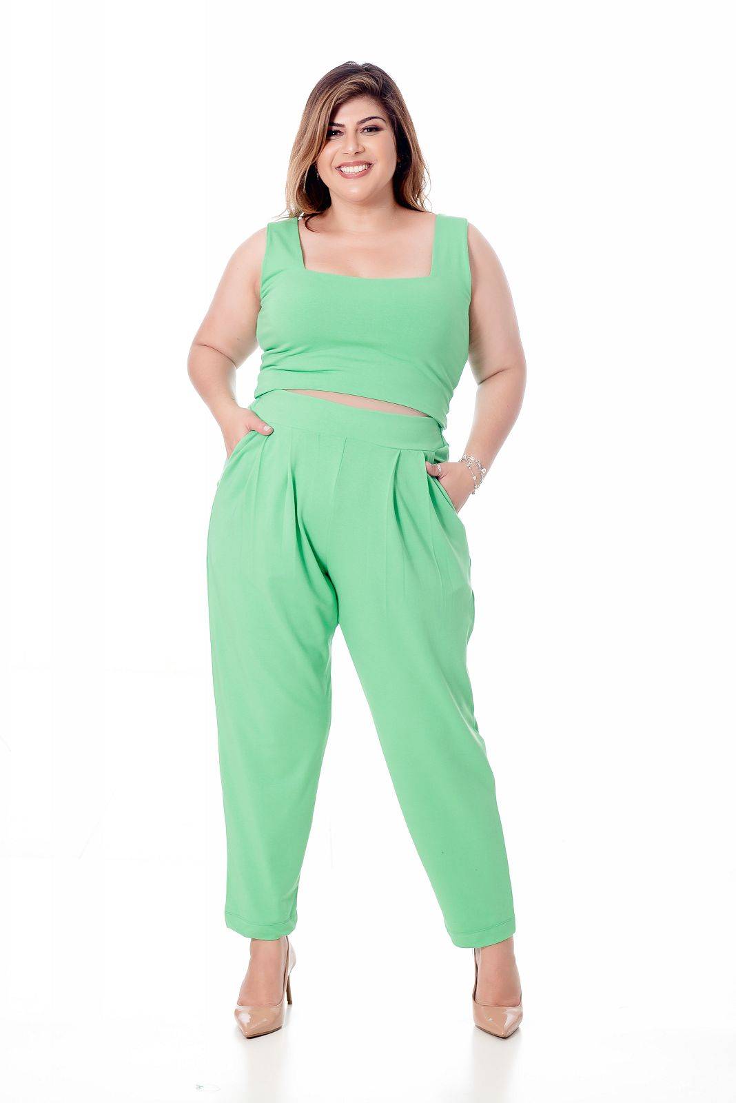 TOP CROPPED PLUS SIZE CORES