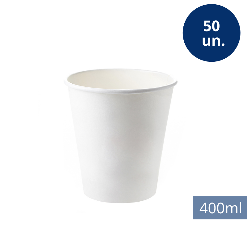 Paper Cup Original®  White 400ml >> 50 unidades