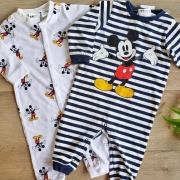 Kit Macacão e Pijama Mickey Mouse Disney Baby