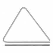 Triângulo Alumínio Spanking 30 cm Cromado