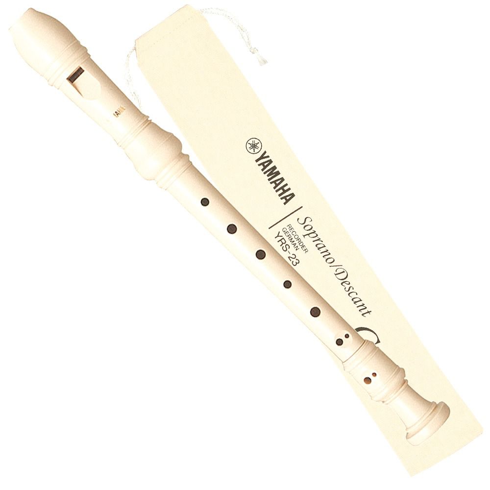 Flauta Doce Yamaha Soprano Germânica YRS-23G
