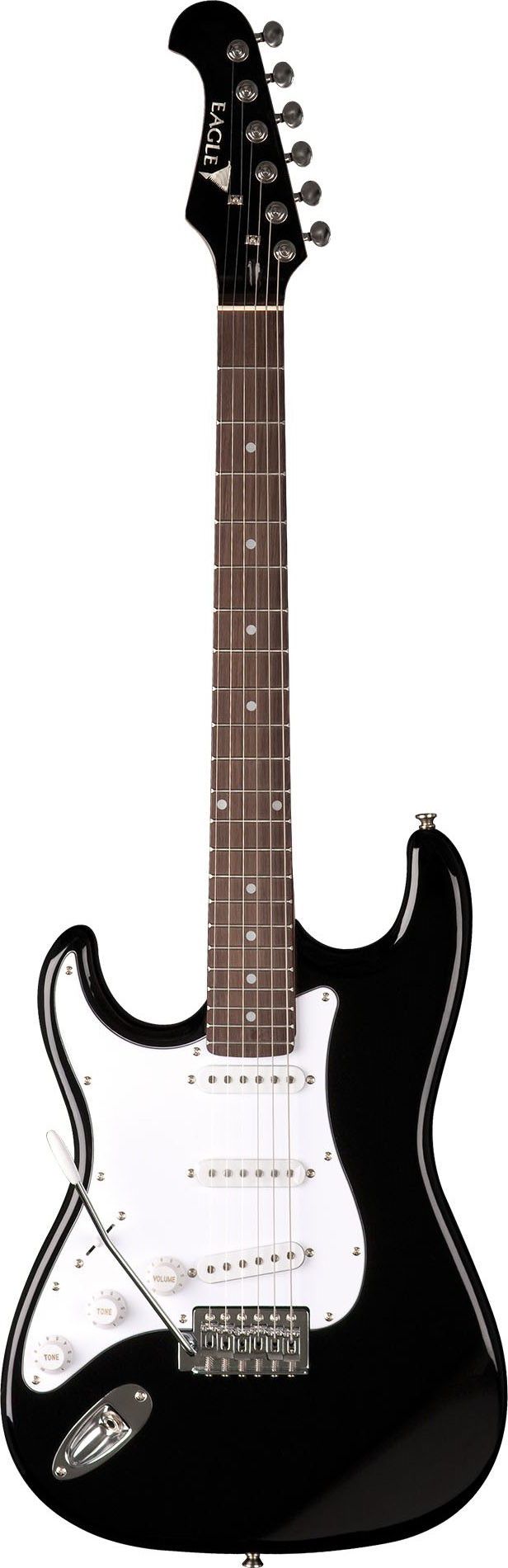 Guitarra Eagle STS001 Stratocaster Preta