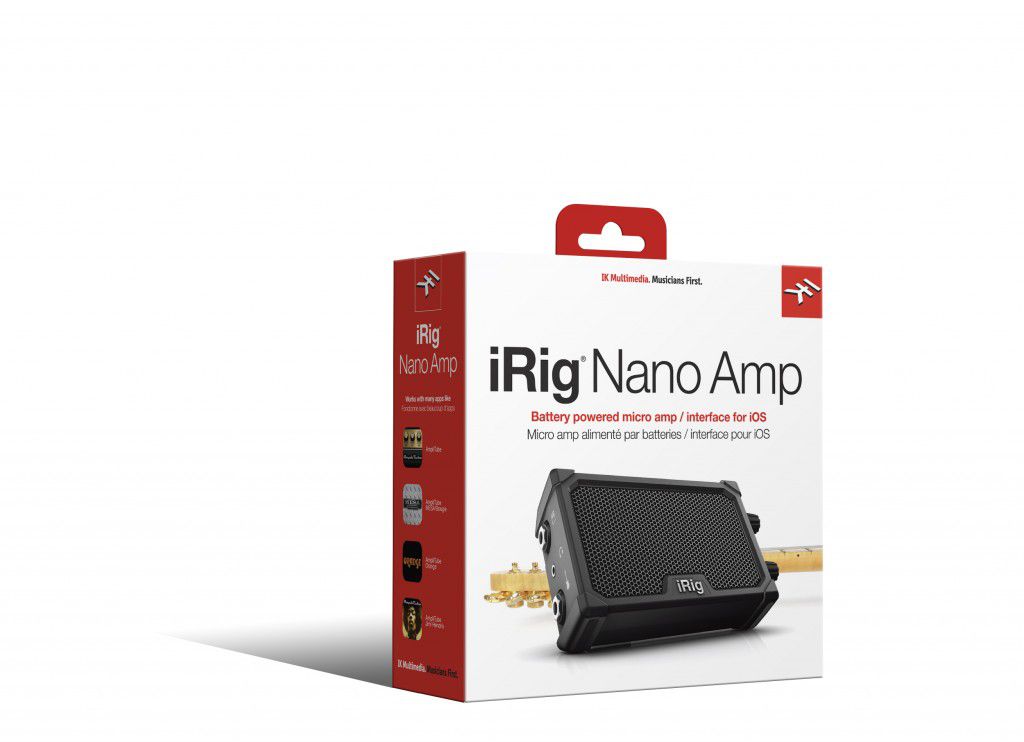 Micro Amplificador e Interface IK Multimedia iRig Nano Amp