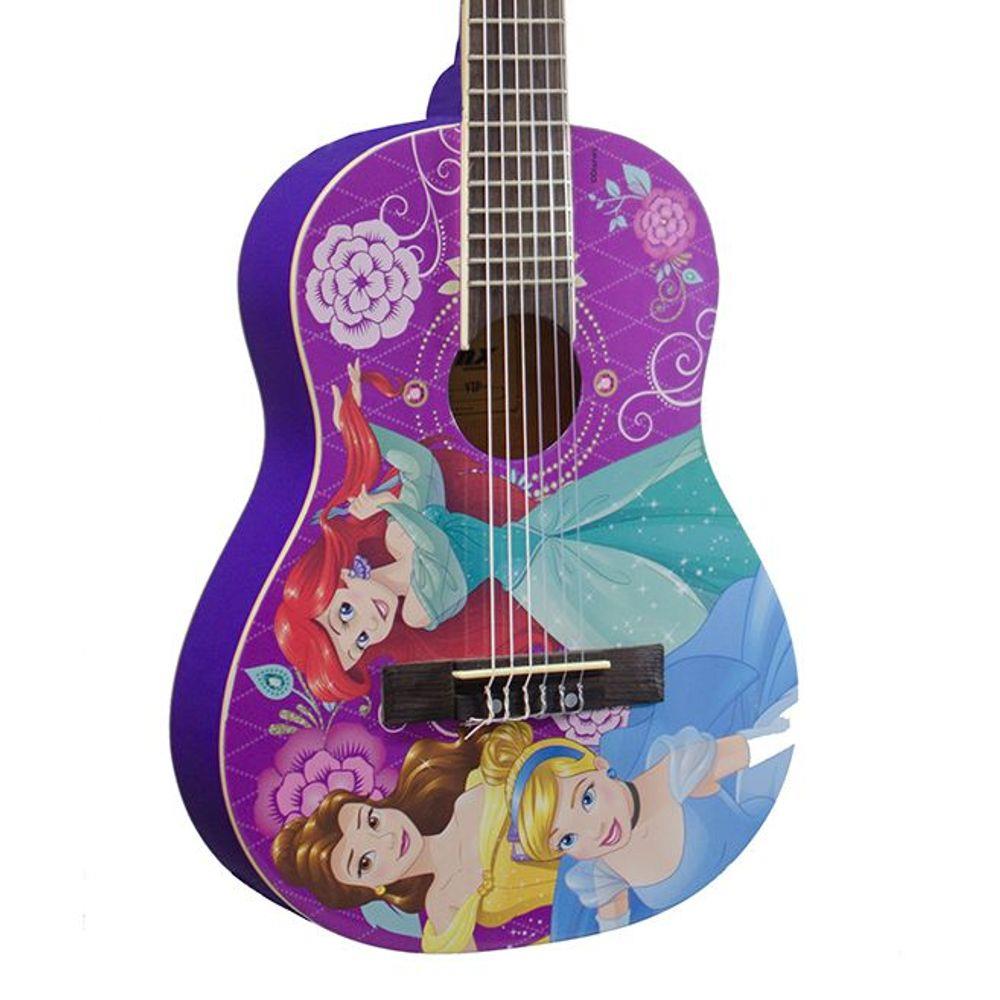 Violão Infantil Acústico PHX Princesas Disney VIP-4 Nylon