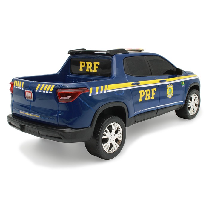 Fiat Toro Em Miniatura Viatura Polícia Rodoviária Federal PRF