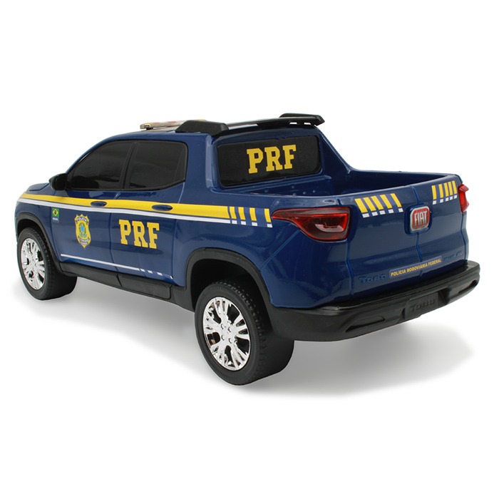 Fiat Toro Em Miniatura Viatura Polícia Rodoviária Federal PRF