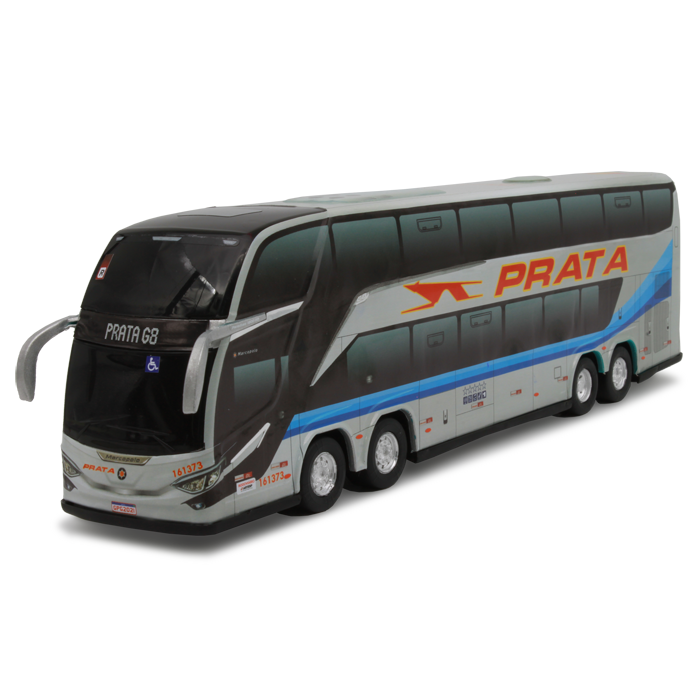 Ônibus Em Miniatura Expresso de Prata G8 DD